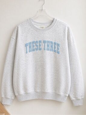 Sunkissed Coconut Faith “THESE THREE' Crewneck sweatshirt.